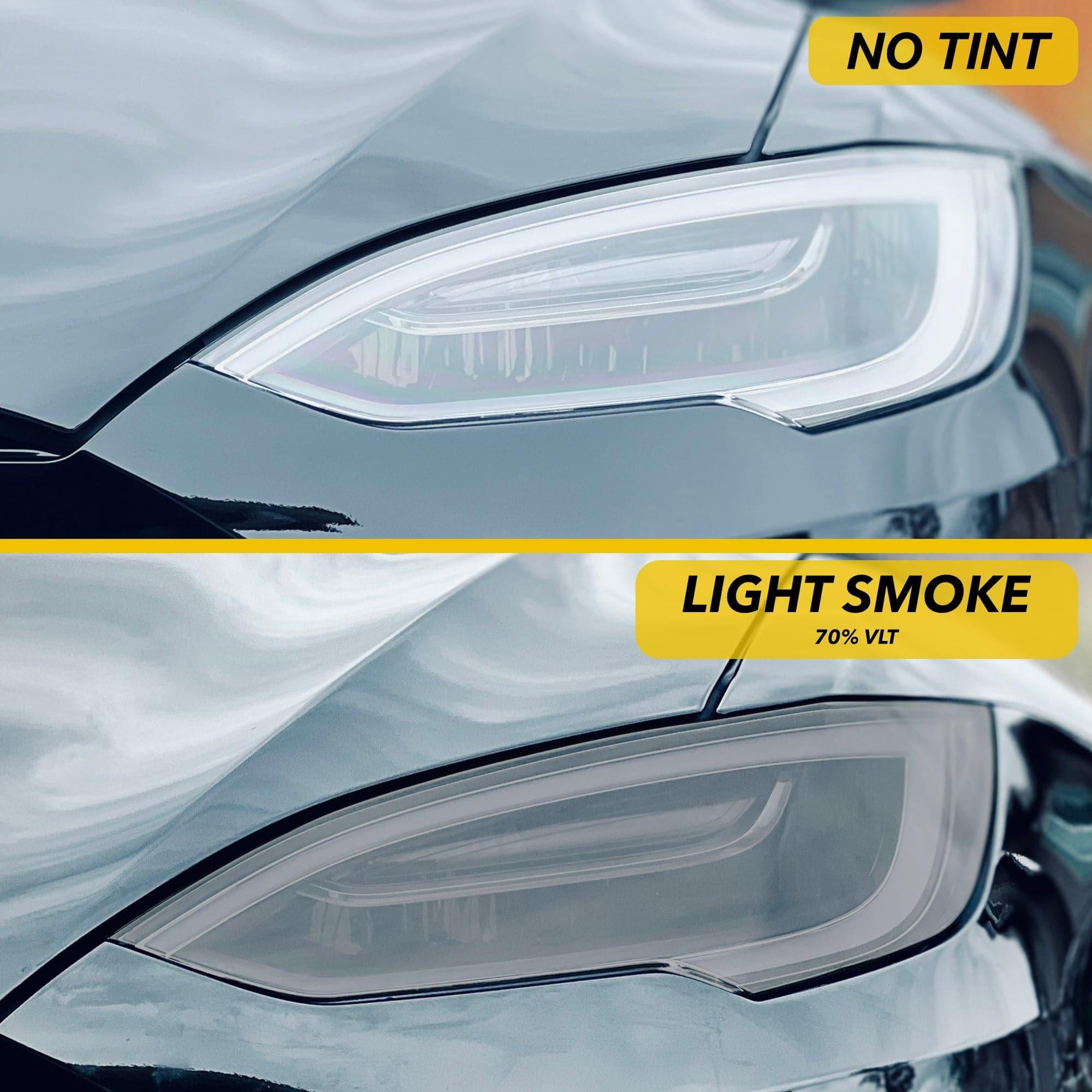 Headlights Smoke Tint - Tesla Model S (2016+ including Plaid) – EV