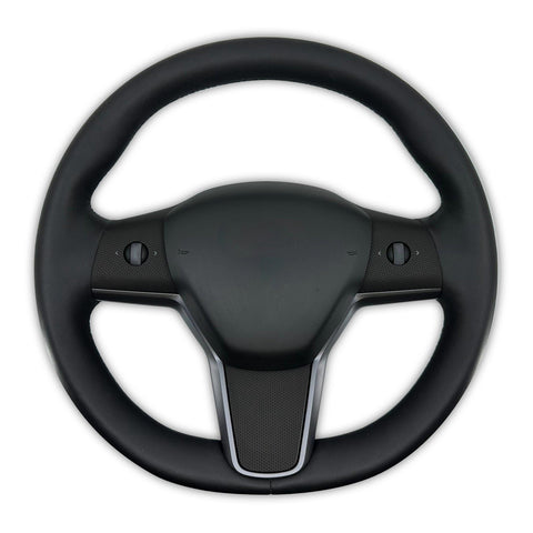 Steering Wheel Vinyl Cover - Tesla Model 3 / Y - EV Universe Shop
