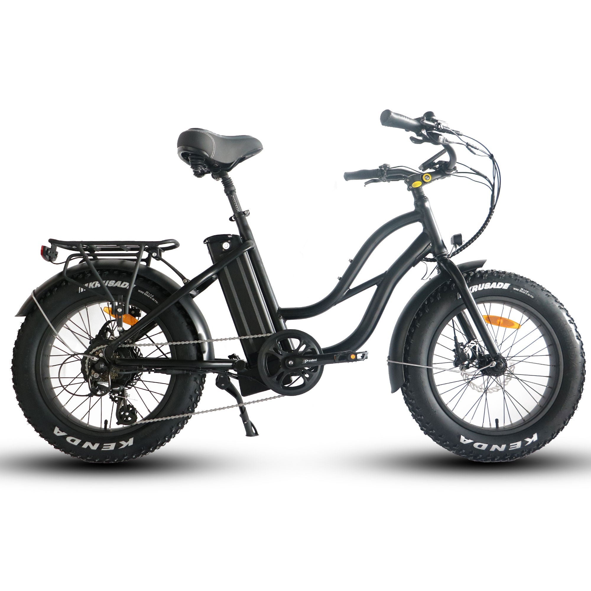 Step Thru Mini 20x4 - 52v Beach Cruiser Electric Bike