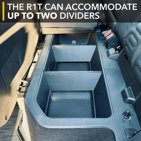 Rear Seats Under-Storage Divider - Rivian R1T - EV Universe Shop