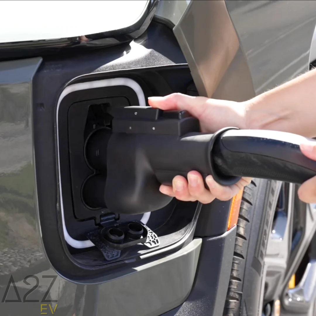 A2Z Typhoon Pro - Universal NACS to CCS1 Adapter for High-Speed EV Charging