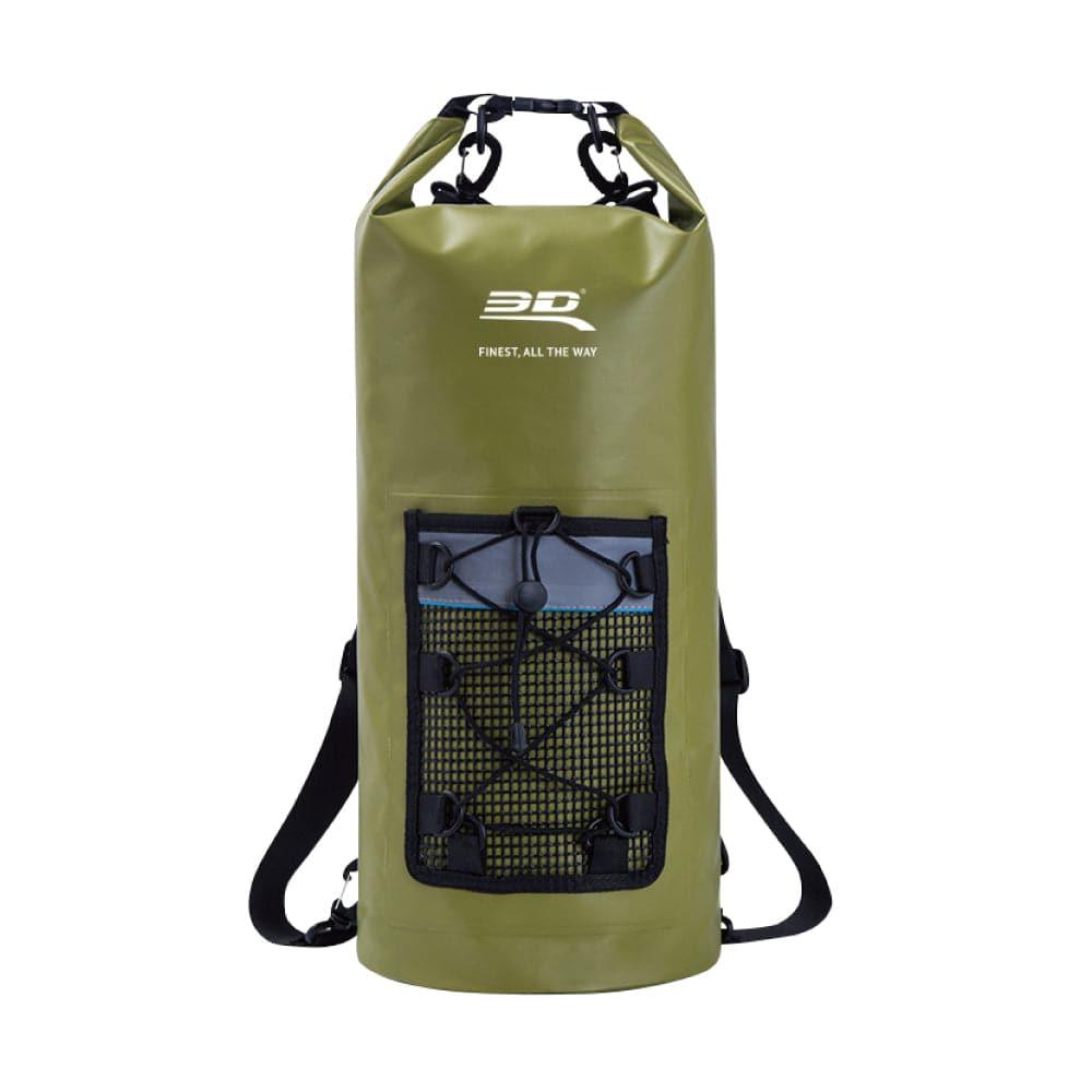 ROLL-TOP DRY BAG BACKPACK ARMY GREEN - EV Universe Shop