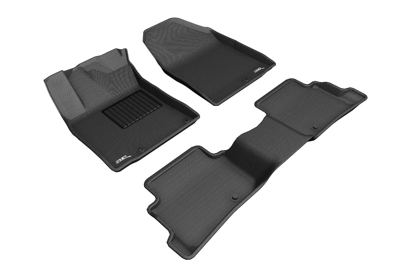 Hyundai Kona Electric Floor Mats and Liners by 3D MAXpider - EV Universe Shop