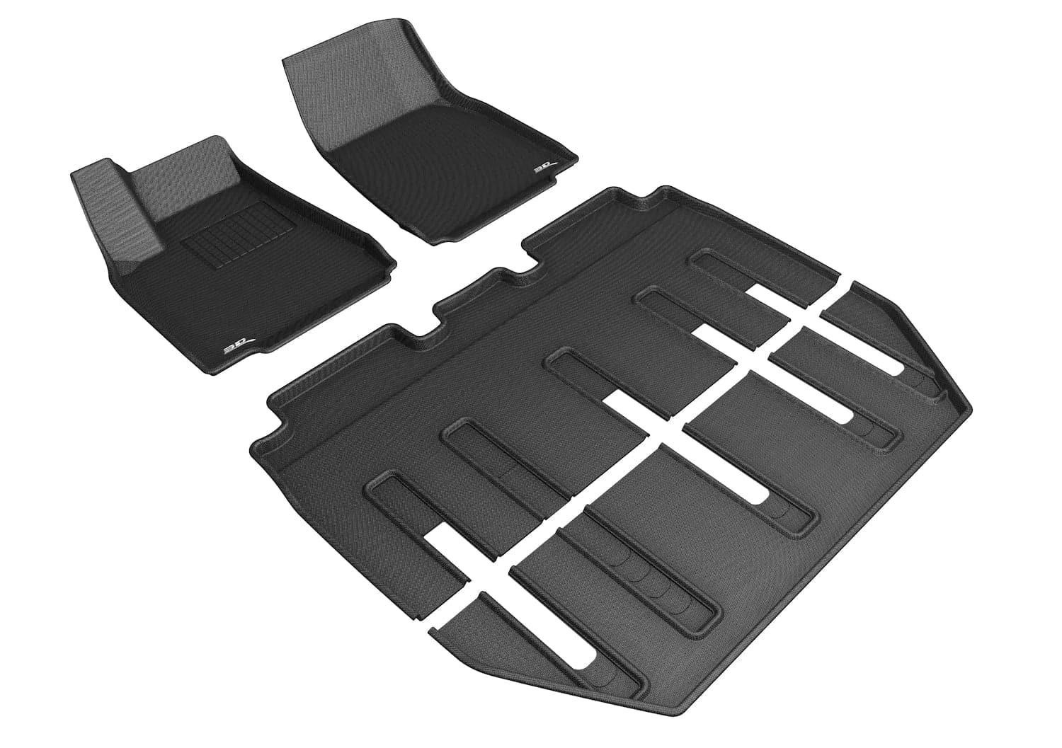 Tesla Model X Floor Mats and Liners by 3D MAXpider - EV Universe Shop