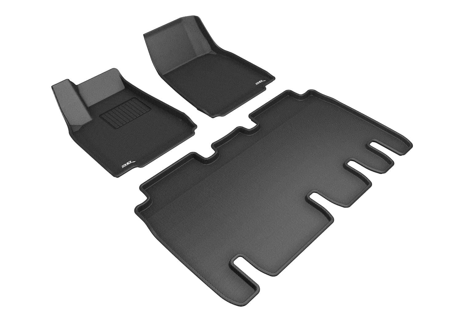 Tesla Model X Floor Mats and Liners by 3D MAXpider - EV Universe Shop