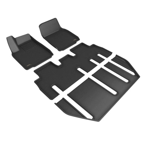Tesla Model X Floor Mats and Liners by 3D MAXpider - EV Universe Shop