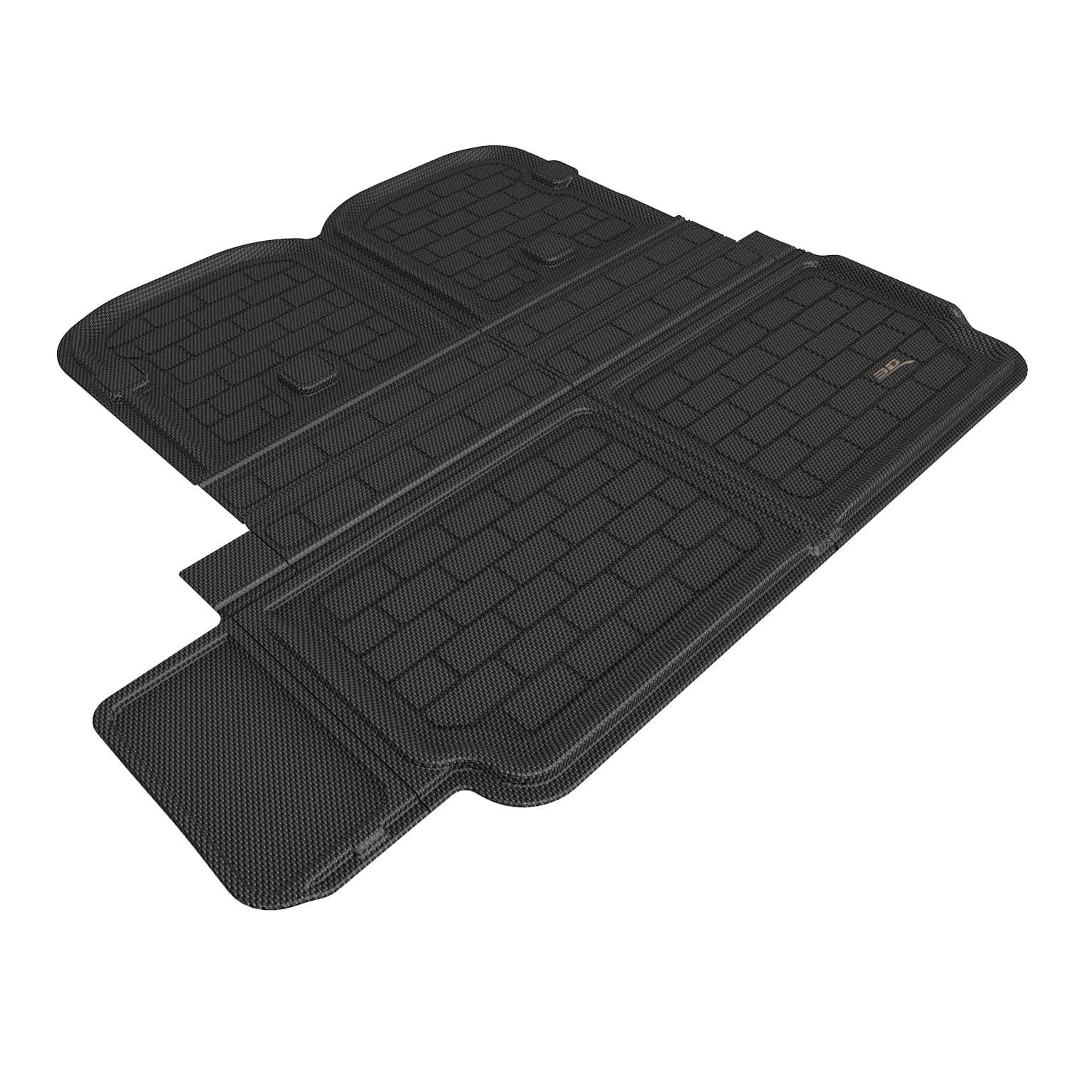 TESLA MODEL X 6&7 SEAT 2021-2023 BEHIND 2ND ROW CROSS FOLD KAGU BLACK CARGO LINER - EV Universe Shop