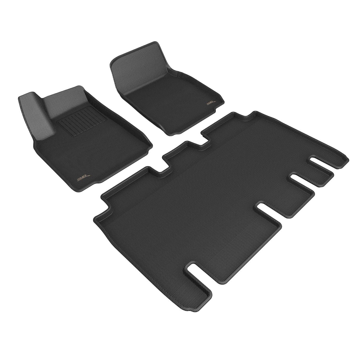 Tesla Model X Floor Mats and Liners by 3D MAXpider - EV Universe Shop