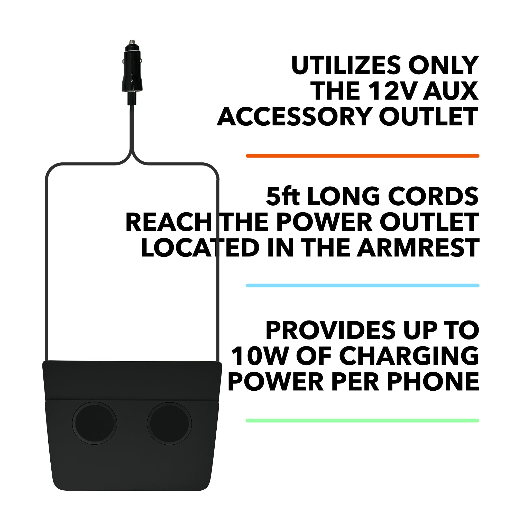 2021-2023 Tesla Model 3/Y - MagSafe Compatible Dual Wireless Charger