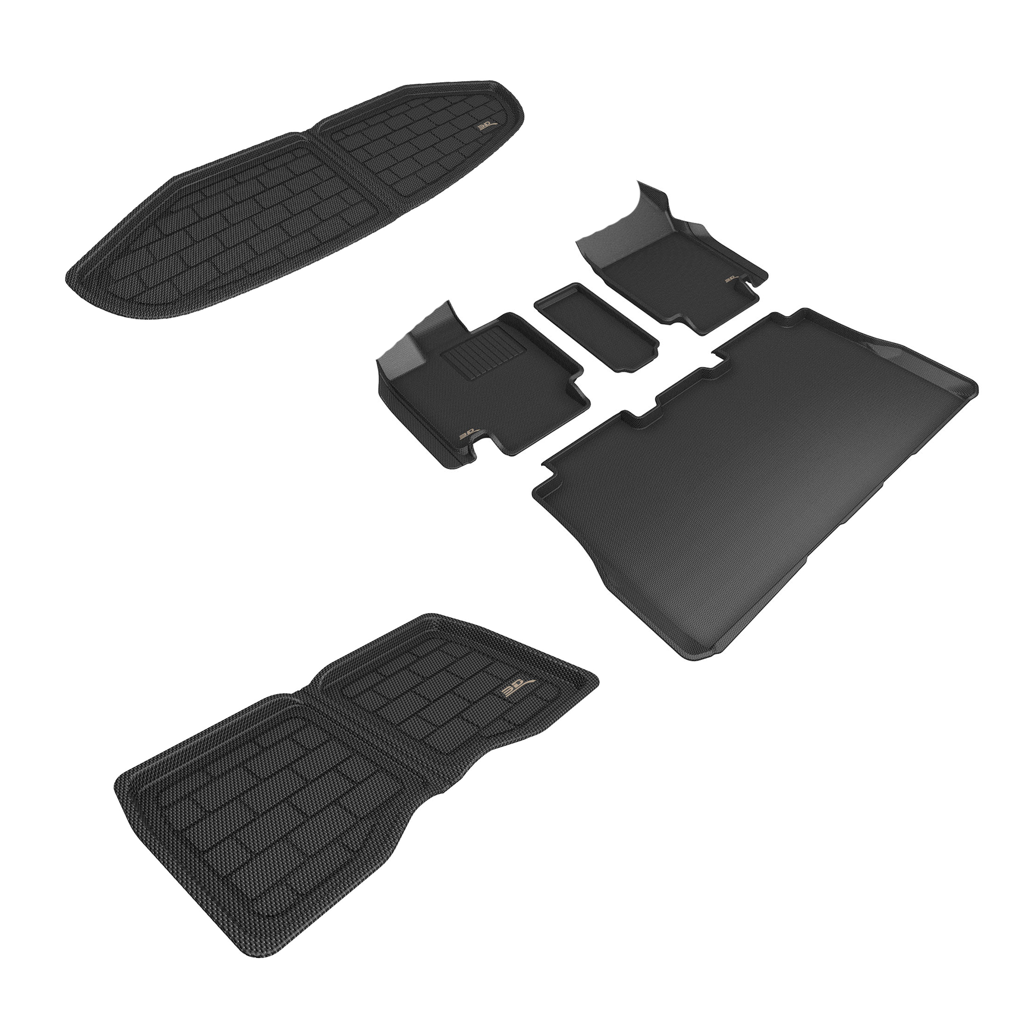 Tesla Cybertruck Floor Mats and Liners by 3D MAXpider