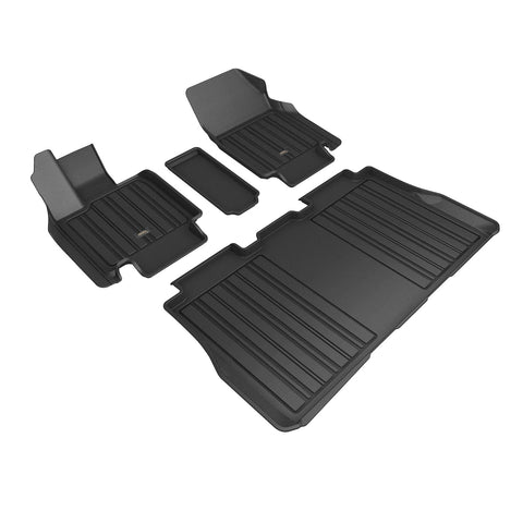 TESLA CYBERTRUCK 2024  FLOOR MAT SET ELITECT BLACK ROW1 ROW2