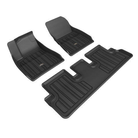 3D Maxpider Compatible With Tesla Model 3 2024 Elitect Black R1 R2