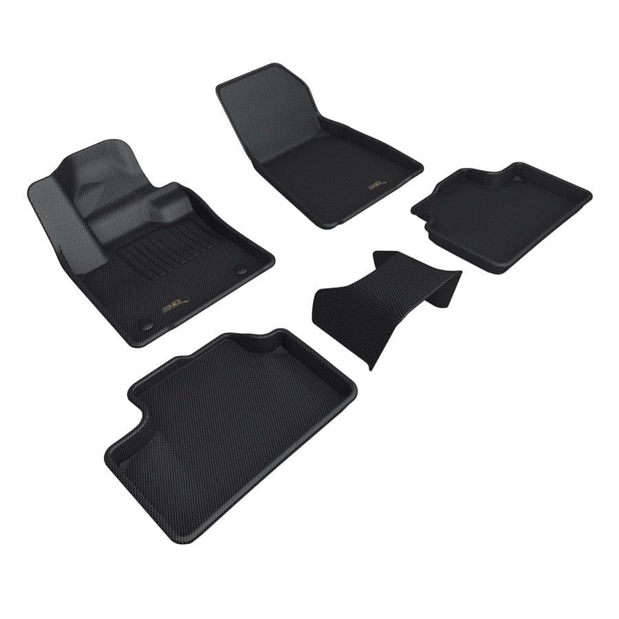 Volvo C40 Recharge Floor Mats and Liners by 3D MAXpider - EV Universe Shop