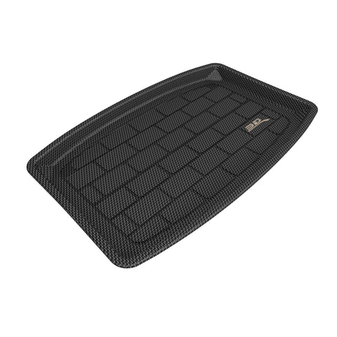 3D Maxpider Compatible With Tesla Model 3 2024 Kagu Black Foldable Rear Lower Cargo Liner