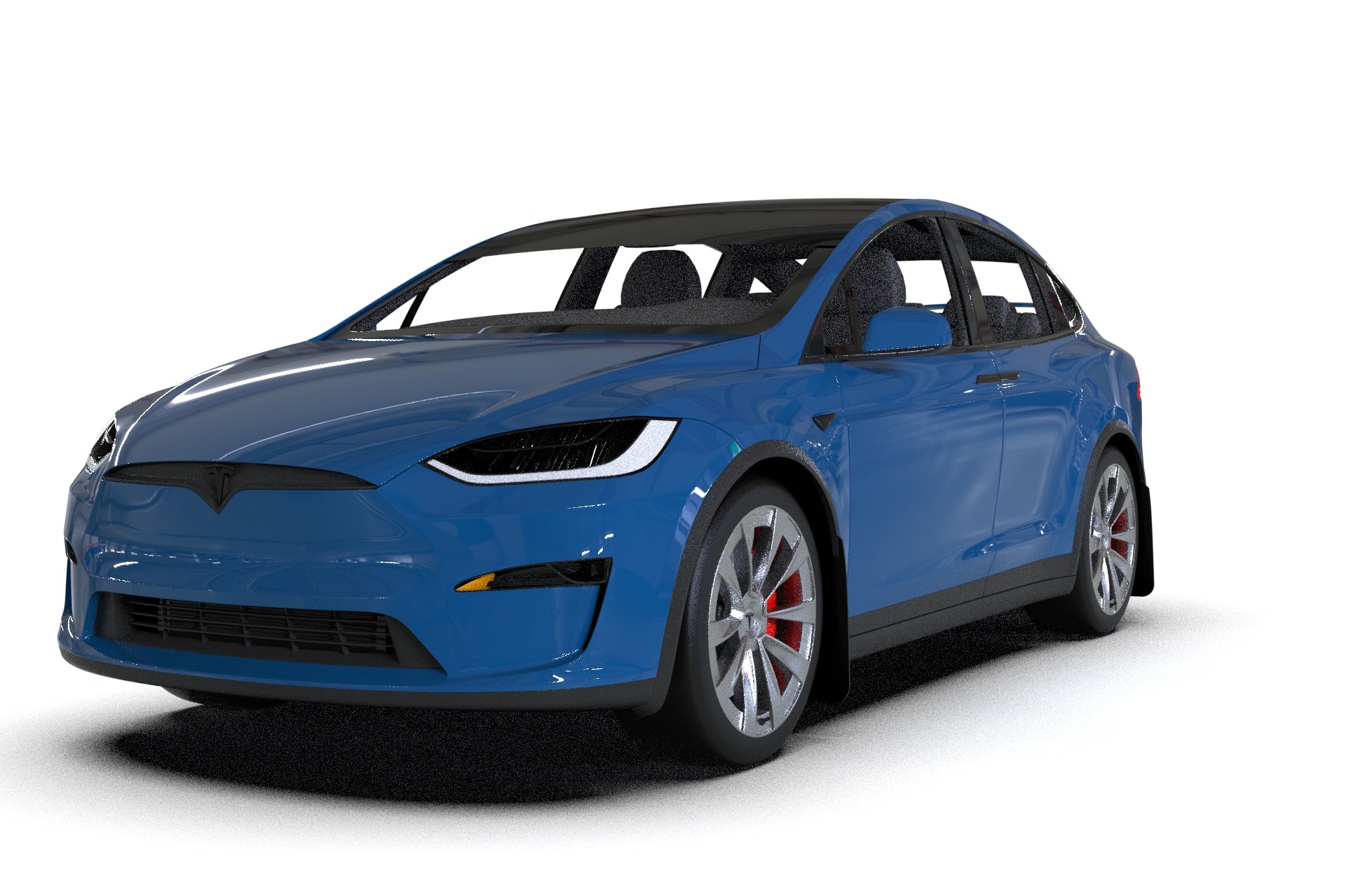 Tesla Model X Mud Flaps - Rally Armor