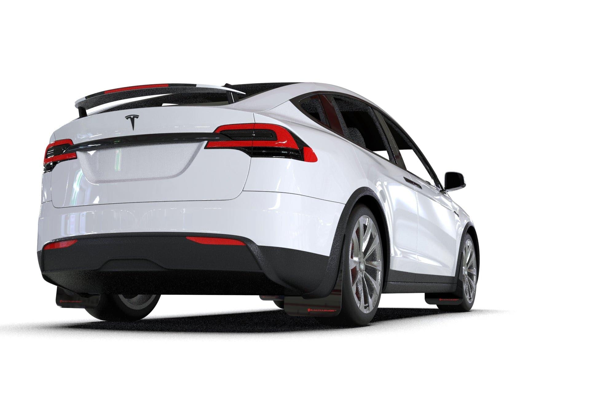 Rally Armor Tesla Model X Mud Flaps - EV Universe Shop