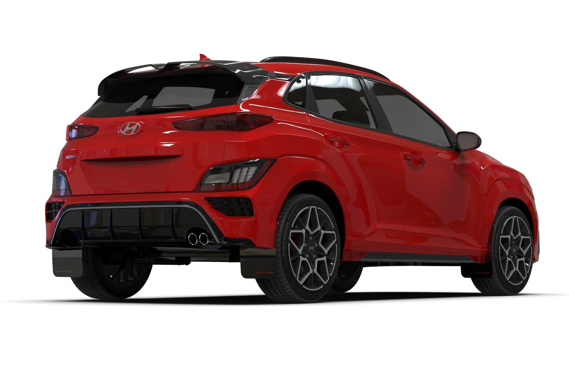 Hyundai Kona Electric Mud Flaps - Rally Armor - EV Universe Shop