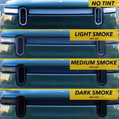 Headlights Clear PPF / Smoke Tint - Rivian R1T/R1S - EV Universe Shop