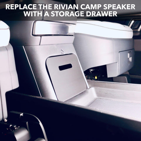 Camp Speaker Drawer - Rivian R1T/R1S - EV Universe Shop