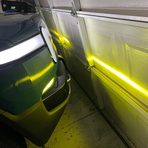 Yellow Fog Lights Tint - Rivian R1T/R1S - EV Universe Shop