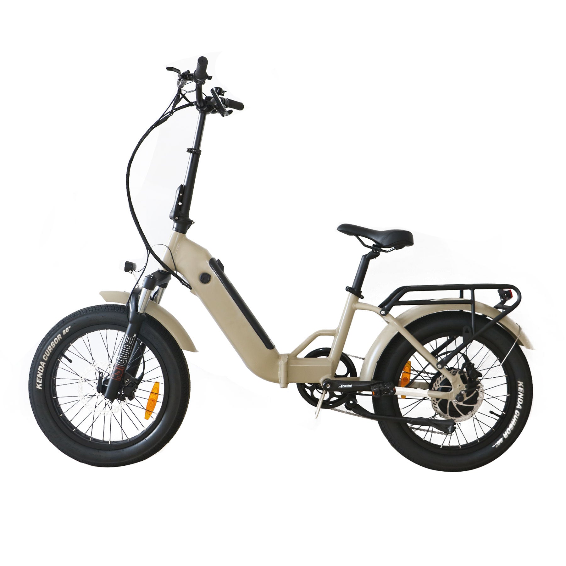 750w Folding Step Thru 20x3 Electric Bike