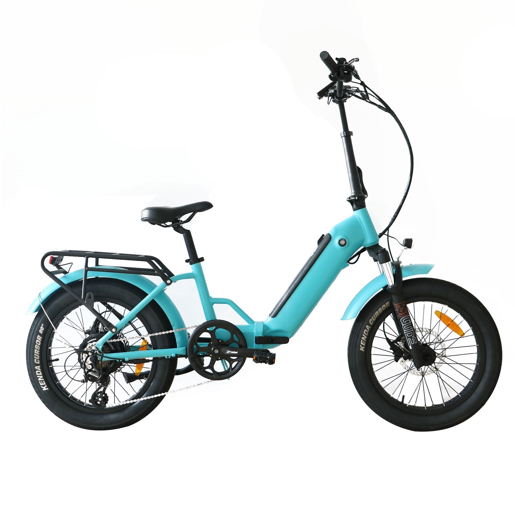 750w Folding Step Thru 20x3 Electric Bike