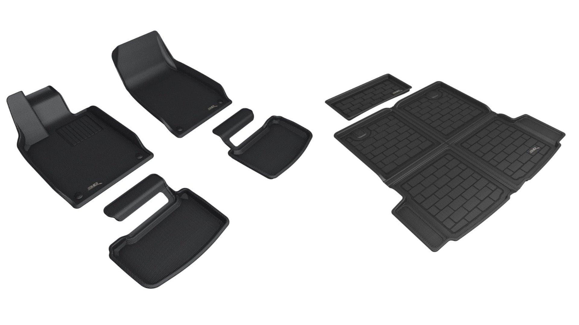 Porsche Taycan Floor Mats and Liners by 3D MAXpider - EV Universe Shop
