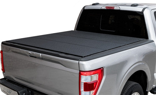 Access 2022+ Rivian R1T 4ft 6in Bed LOMAX ProSeries Cover w/ OEM Tonneau Track