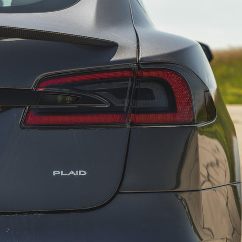 Tail Lights Smoke Tint - Tesla Model S (Plaid & Long Range) - EV Universe Shop