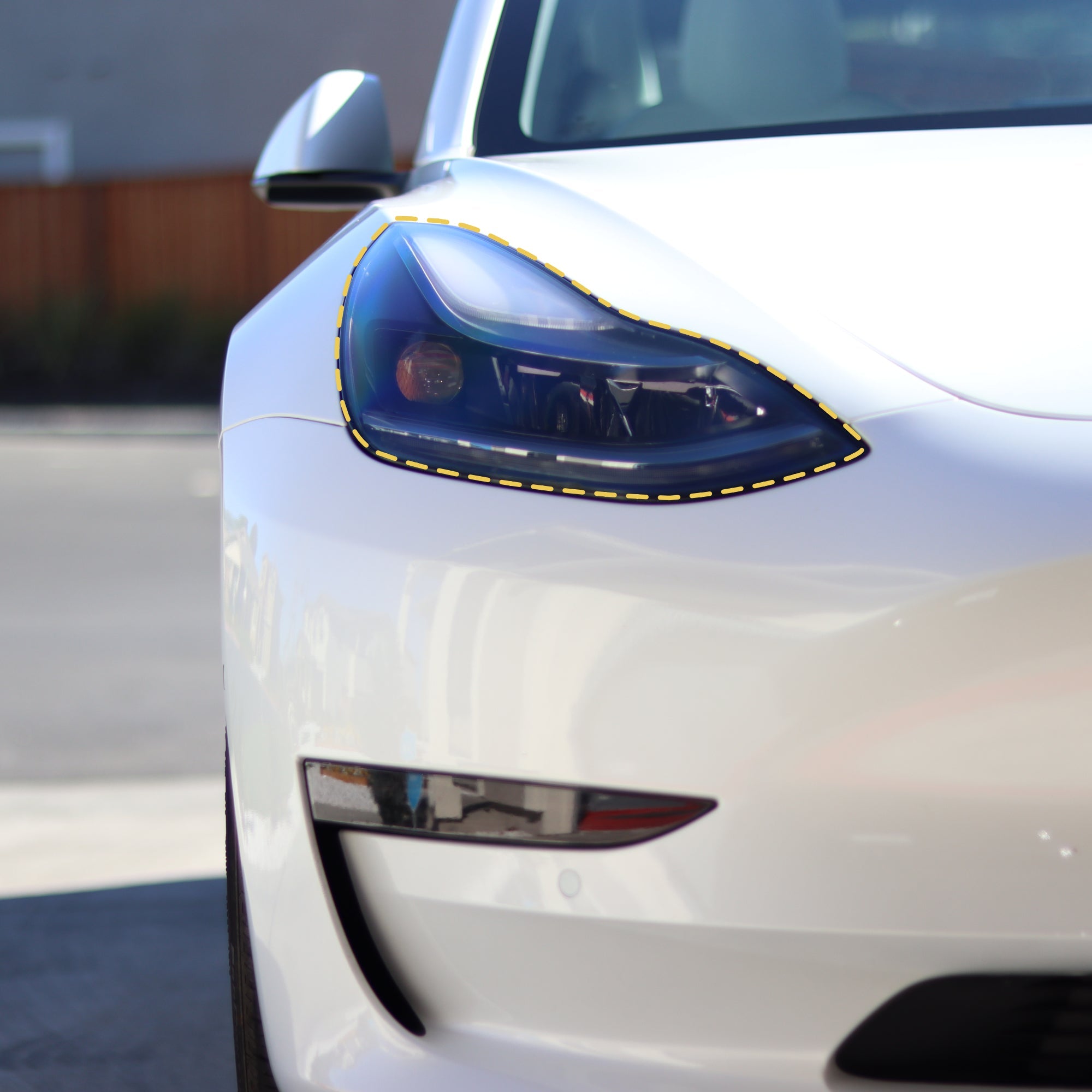 Headlights & Fog Lights Smoke Tint - Tesla Model 3 / Y