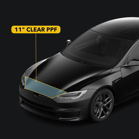 Hood Clear Protection Film - Tesla Model S (2021+ Refresh) - EV Universe Shop