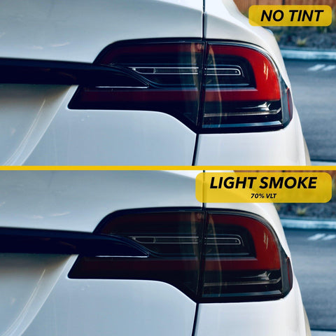 Tail Lights Smoke Tint - Tesla Model X - EV Universe Shop