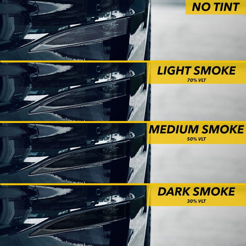Fog Lights Smoke Tint - Tesla Model S / X (Plaid & Long Range, Refresh) - EV Universe Shop