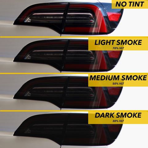 Tail Lights Smoke Tint - Tesla Model 3 / Y - EV Universe Shop