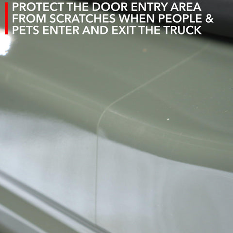 Door Entry Clear Protection Film - Rivian R1T - EV Universe Shop