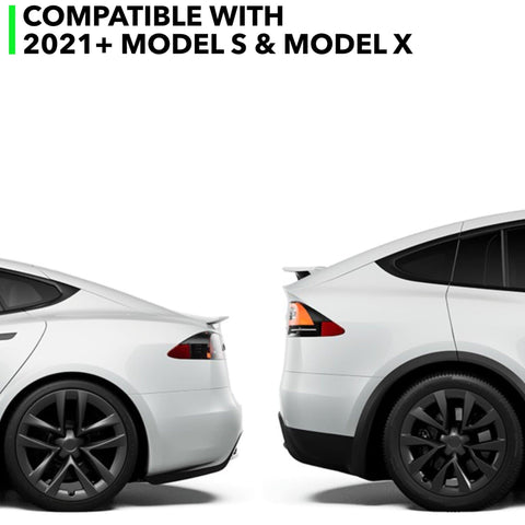 Fog Lights Clear Protection Film - Tesla Model S / Model X (Plaid & Long Range, Refresh) - EV Universe Shop