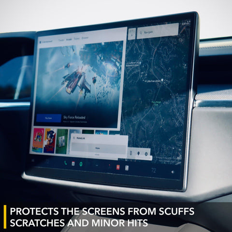 Front Screen Protector - 2021-2023 Tesla Model S / X - EV Universe Shop