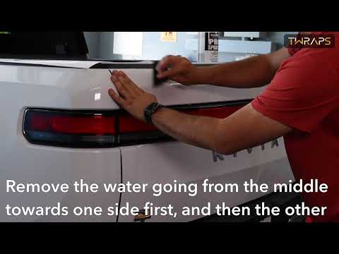 Tailgate Clear Protection Film - Rivian R1T