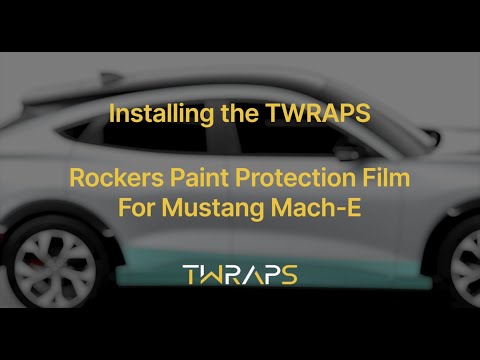 Rockers Clear Protection Film - Mustang Mach-E