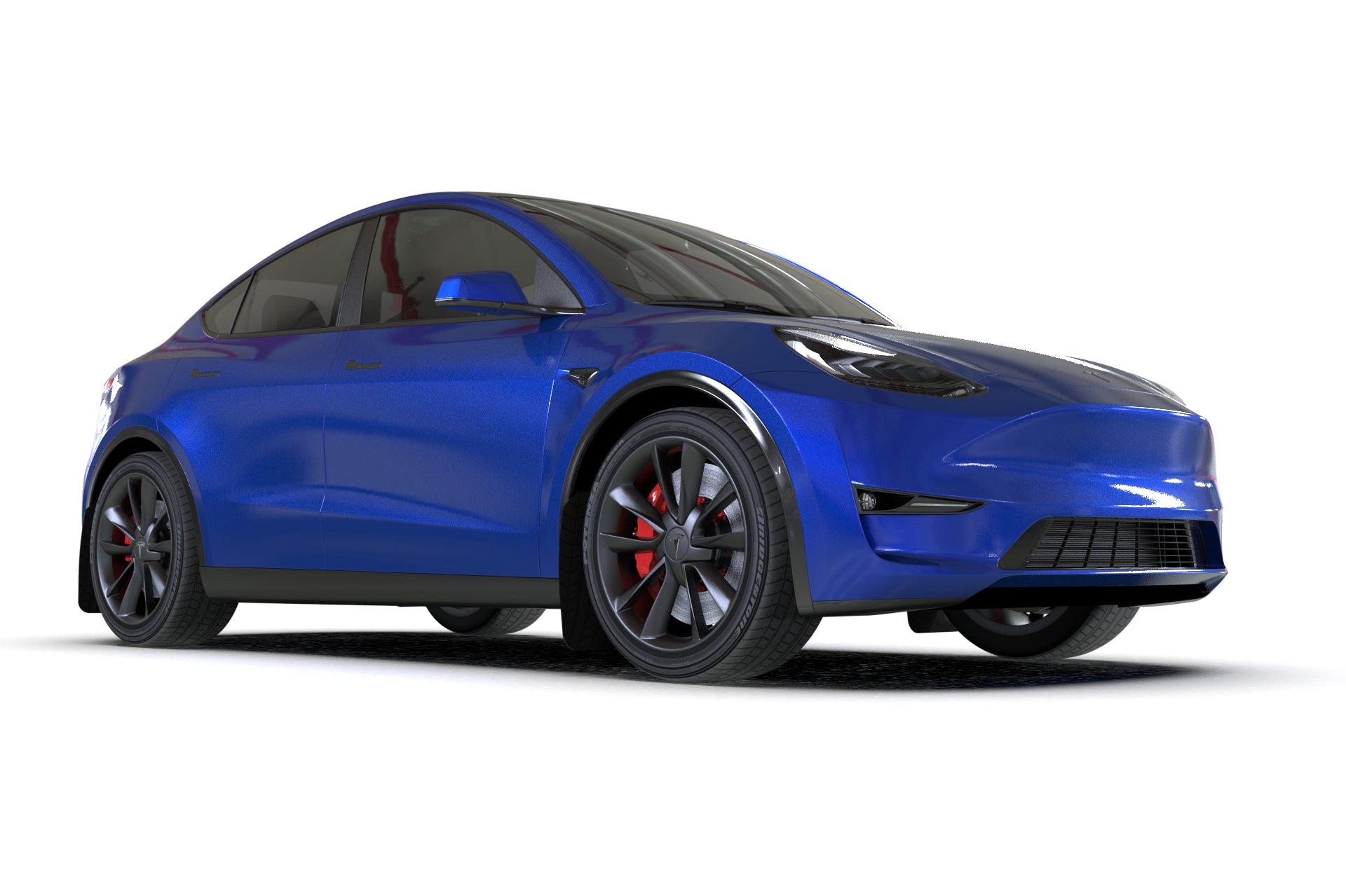 Guardabarros Tesla Model Y - Armadura de rally