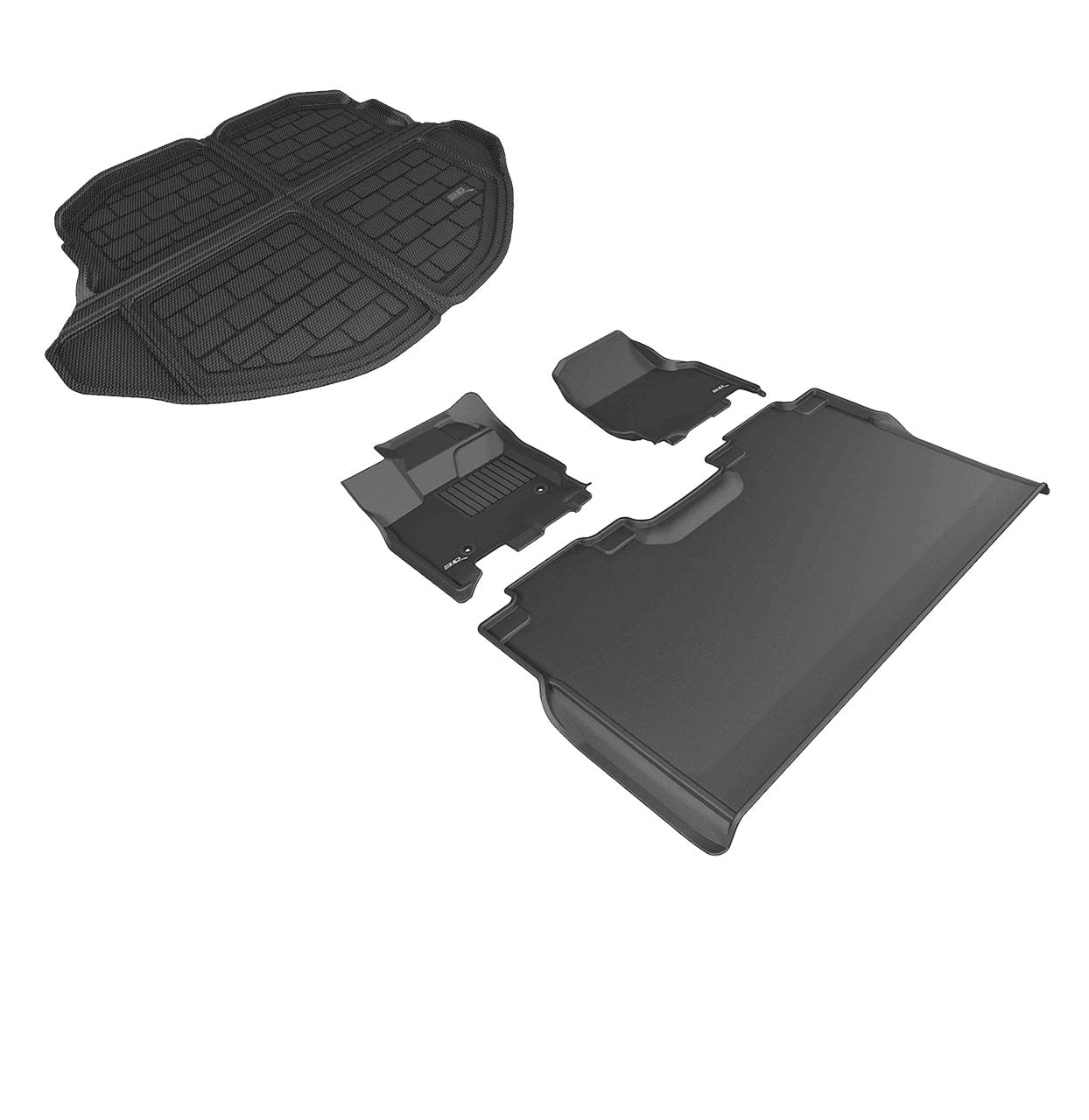 Ford F-150 Lightning Floor Mats and Liners by 3D MAXpider - EV Universe Shop