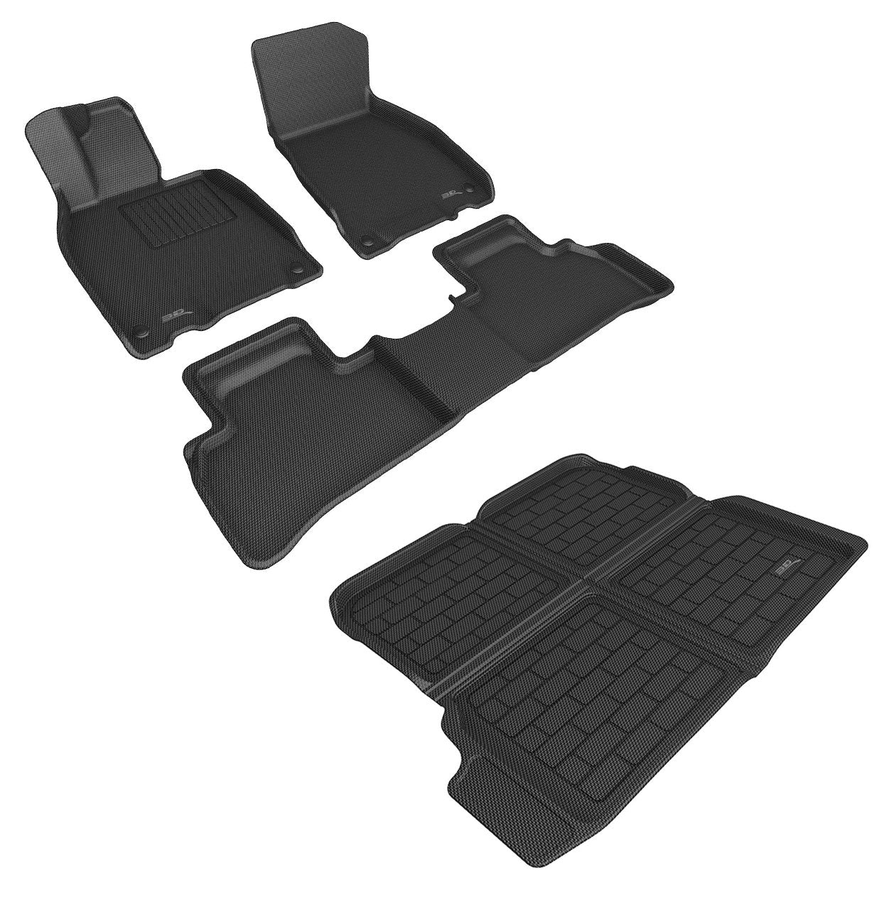 Mercedes-Benz EQE Sedan Floor Mats and Liners by 3D MAXpider - EV Universe Shop