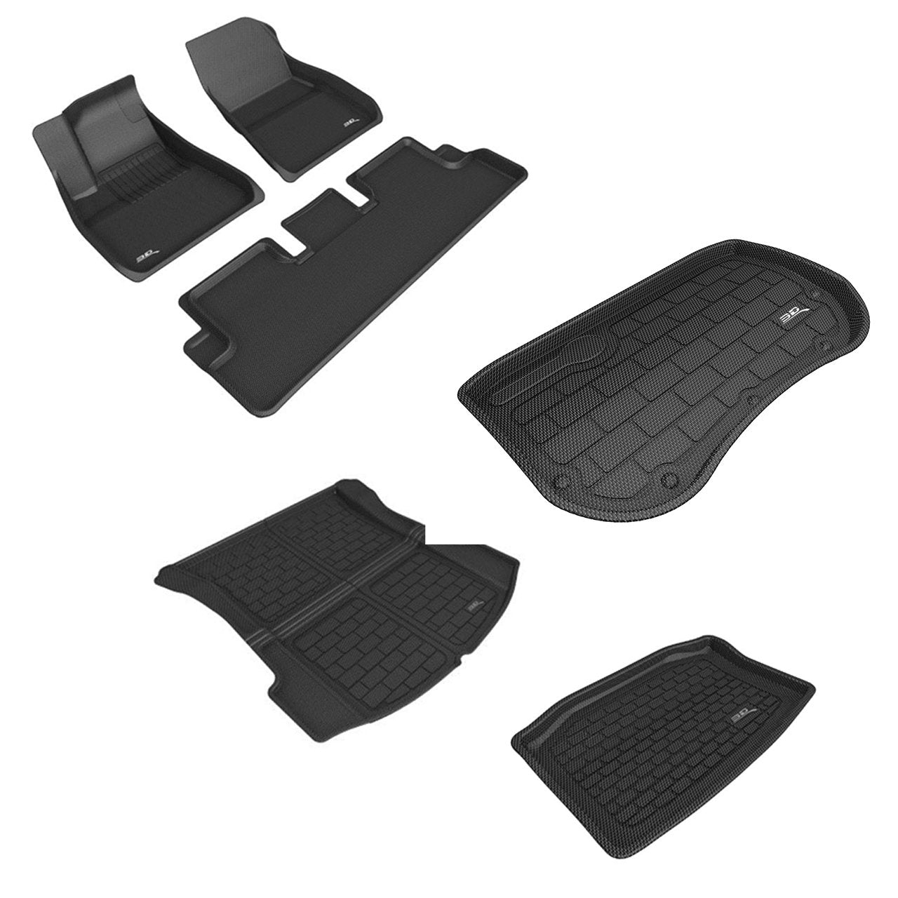 Tesla Model S Floor Mats and Liners by 3D MAXpider - EV Universe Shop