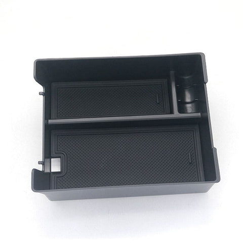 Center Console Storage Box for Rivian R1T/R1S - Durable ABS Armrest Organizer - EV Universe Shop