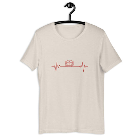 "EV Heartline" Unisex t-shirt - EV Universe Shop