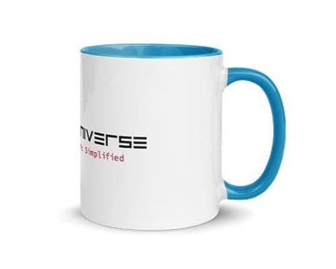 EV Universe Electric Simplified Mug with Color Inside - EV Universe Shop