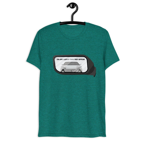"EVs Are Closer Than They Appear" Short sleeve t-shirt - EV Universe Shop