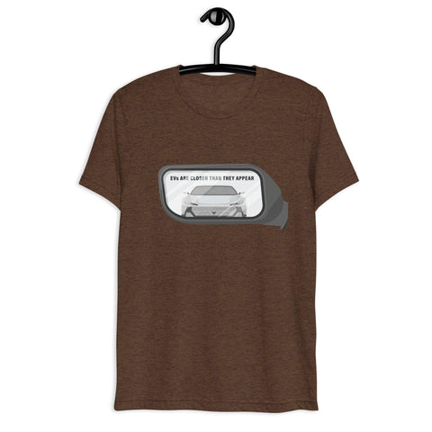 "EVs Are Closer Than They Appear" Short sleeve t-shirt - EV Universe Shop
