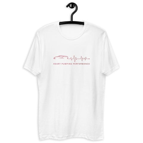 "Heart Pumping Performance" Short Sleeve T-shirt - EV Universe Shop