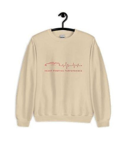 "Heart Pumping Performance" Unisex Sweatshirt - EV Universe Shop